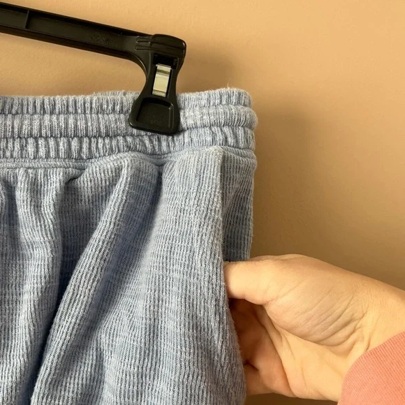 FINAL PRICE Aerie Soft Blue Athletic Shorts - Picture 3 of 6